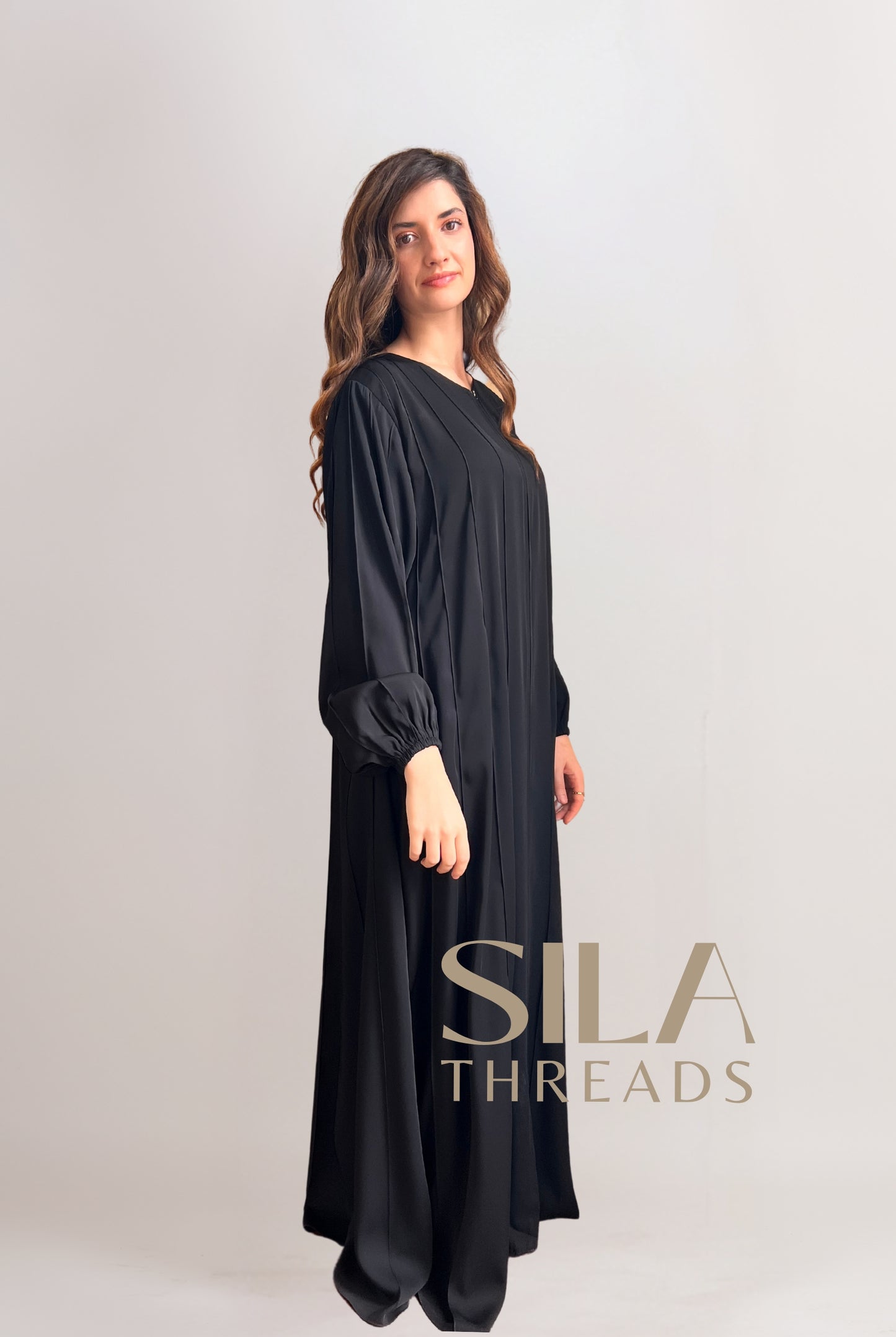 Lined Black Abaya