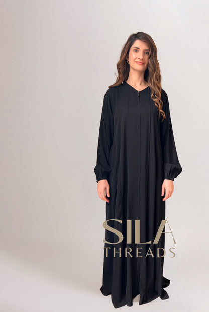 Lined Black Abaya